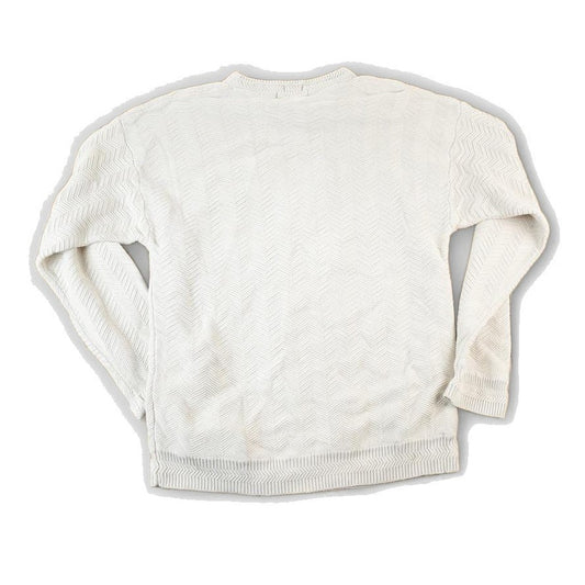 Vintage 1990s Chaps Ralph Lauren Knit Abstract Pattern Crewneck Sweater Mens L from propervintagecanada