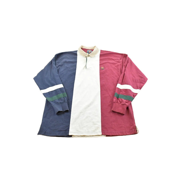 Vintage 1990s Chaps Ralph Lauren Long Sleeve Rugby Polo Shirt Men's Men's XL from propervintagecanada