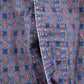 Vintage 1990s Chaps Ralph Lauren Patterned Button Up Shirt Men's 2XL from propervintagecanada