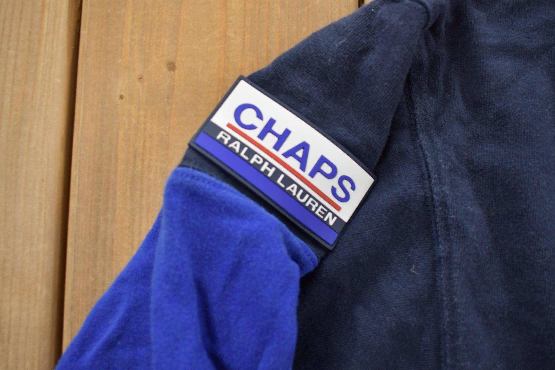 Vintage 1990s Chaps Ralph Lauren Rugby Sweater Men's Large from propervintagecanada