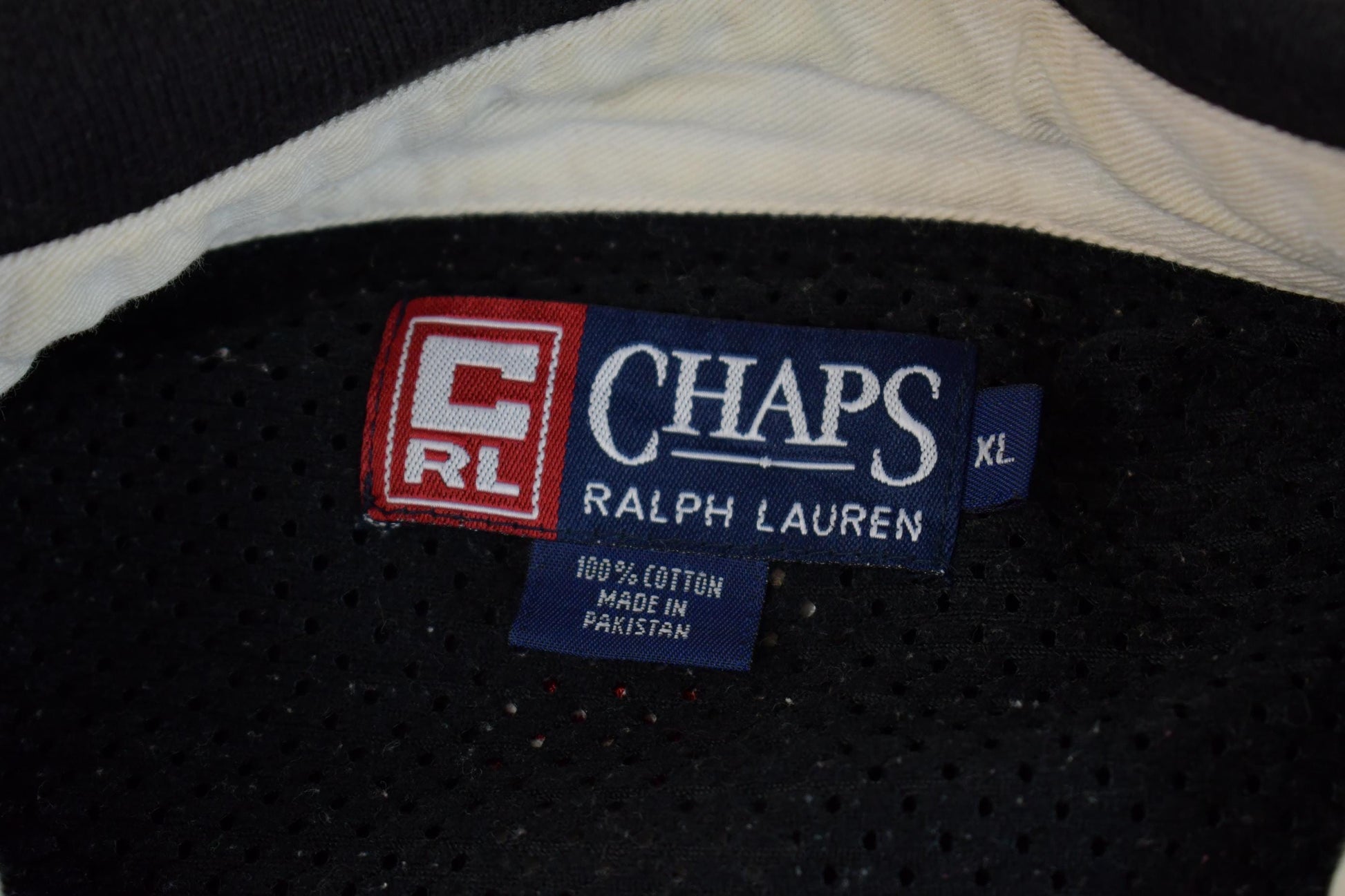 Vintage 1990s Chaps Ralph Lauren Rugby Sweater Men's XL from propervintagecanada