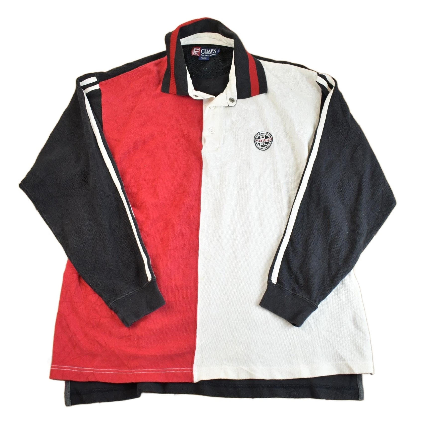 Vintage 1990s Chaps Ralph Lauren Rugby Sweater Men's XL from propervintagecanada