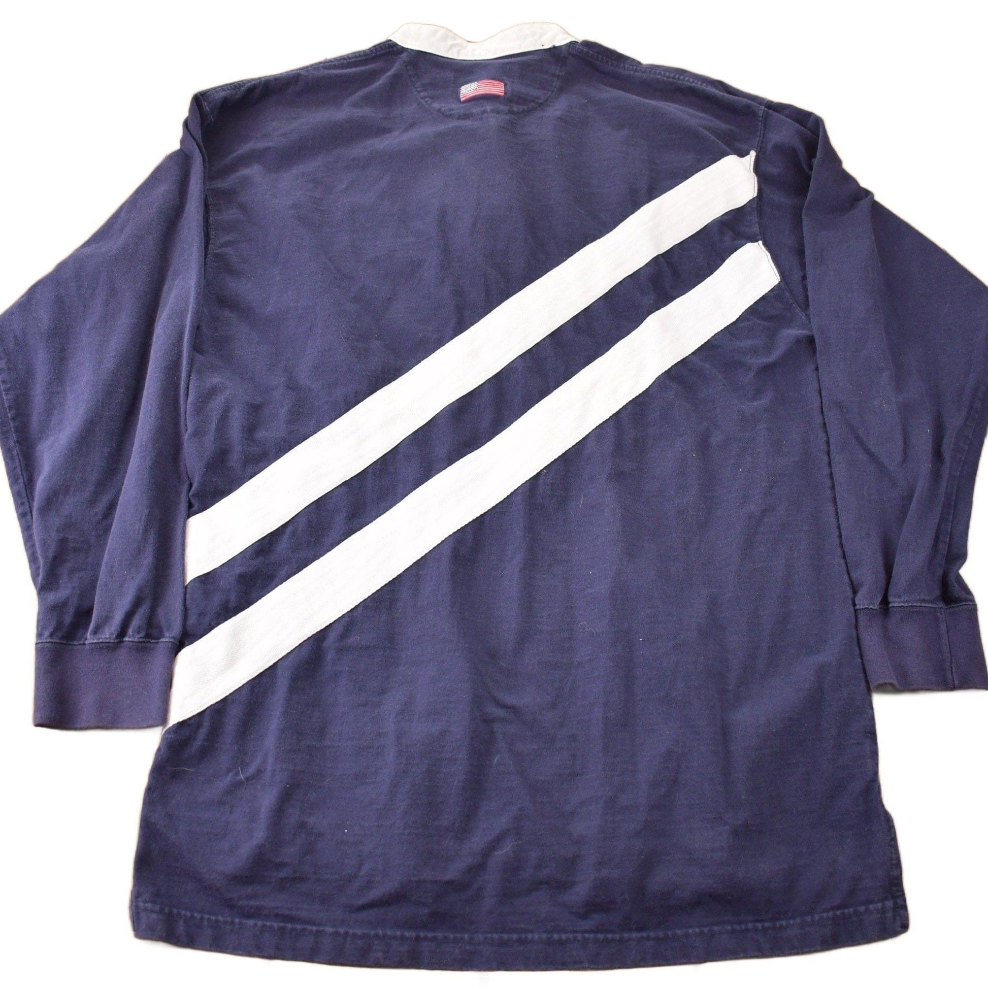 Vintage 1990s Chaps Ralph Lauren Rugby Sweatshirt Men's Large from propervintagecanada