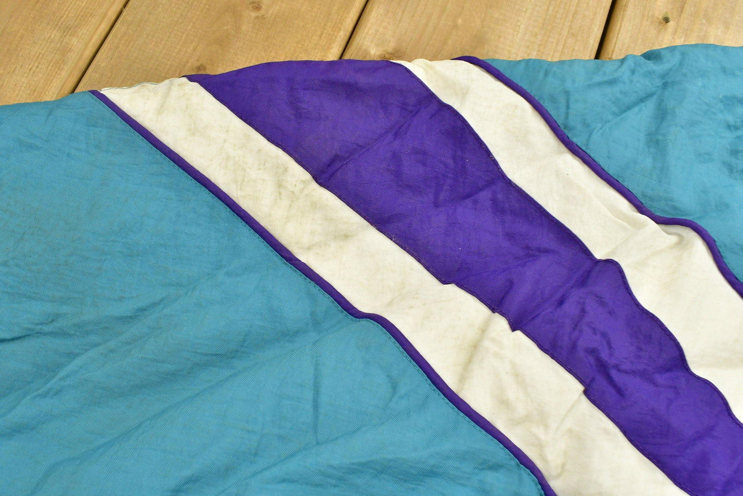 Vintage 1990s Charlotte Hornets NBA Distressed Anorak Puffer Jacket Men's XL from propervintagecanada