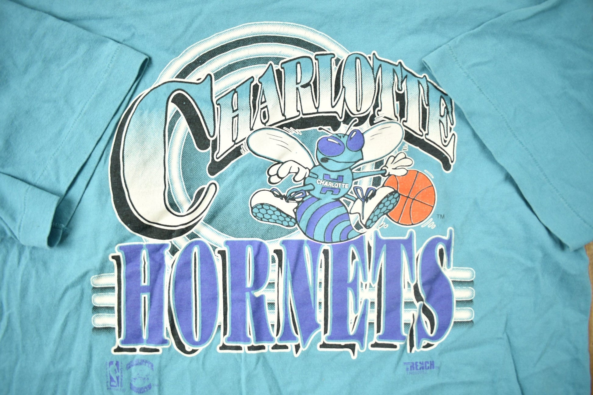 Vintage 1990s Charlotte Hornets NBA T-shirt Men's Medium from propervintagecanada