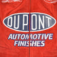 Vintage 1990s Chase Authentics Suede Dupont Nascar Racing Jacket from propervintagecanada