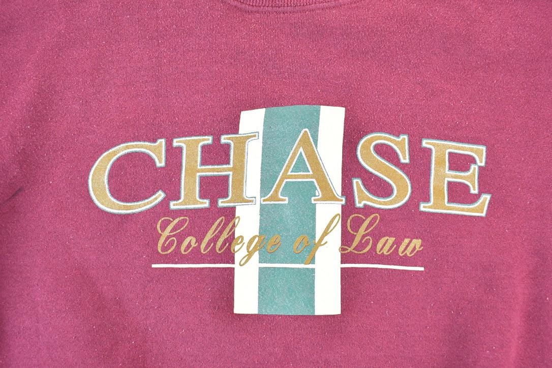 Vintage 1990s Chase University College Of Law Collegiate Crewneck Men's M from propervintagecanada
