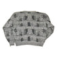 Vintage 1990s Chauvin Abstract Knit Crewneck Sweater Men's L from propervintagecanada