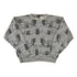 Vintage 1990s Chauvin Abstract Knit Crewneck Sweater Men&