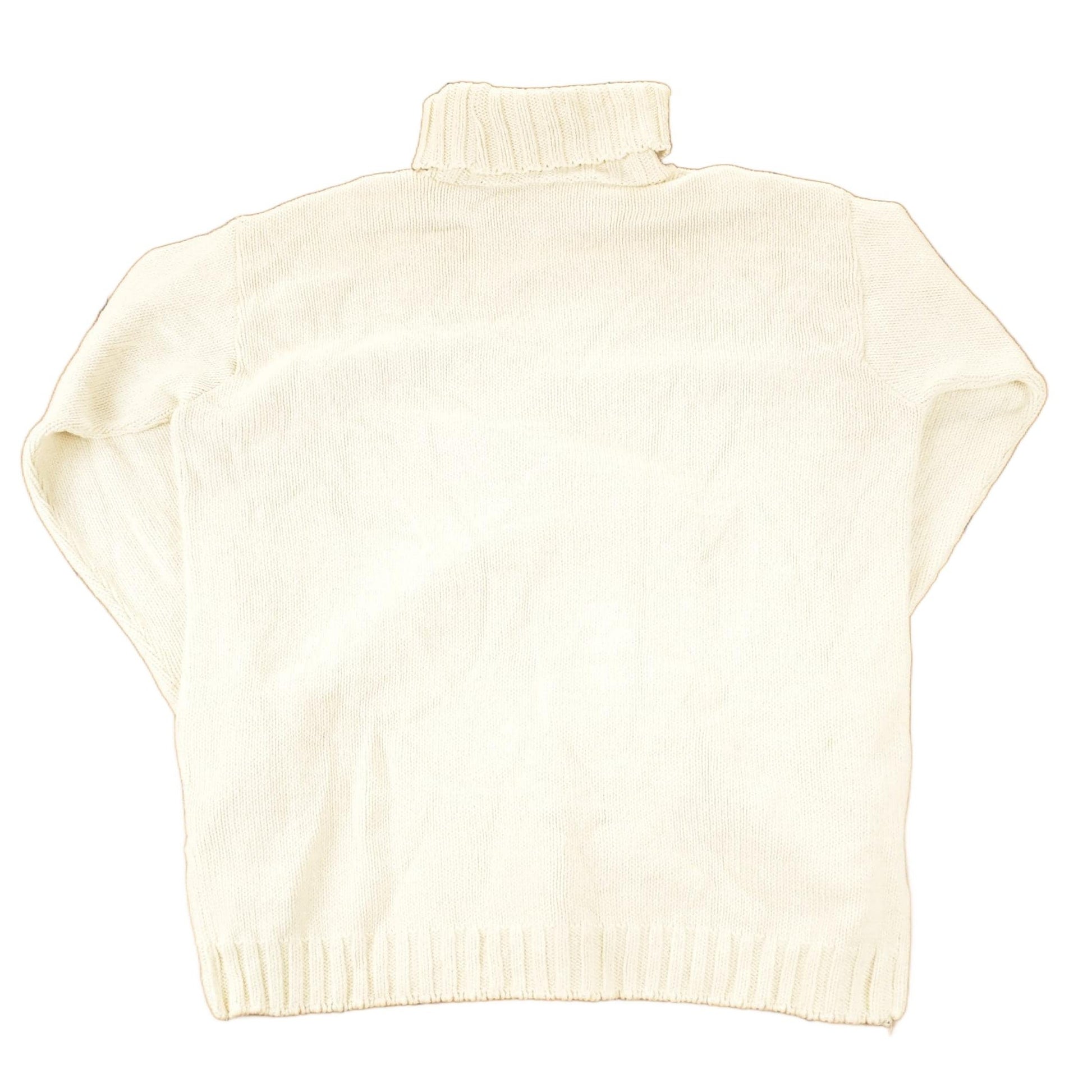 Vintage 1990s Chava Knit Turtleneck Sweater Men's L from propervintagecanada