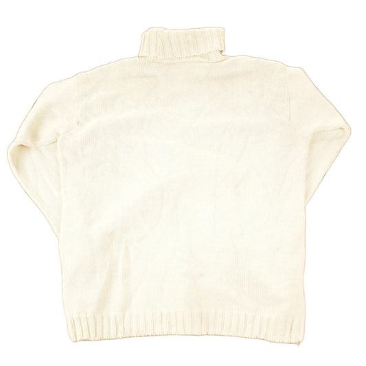 Vintage 1990s Chava Knit Turtleneck Sweater Men's L from propervintagecanada