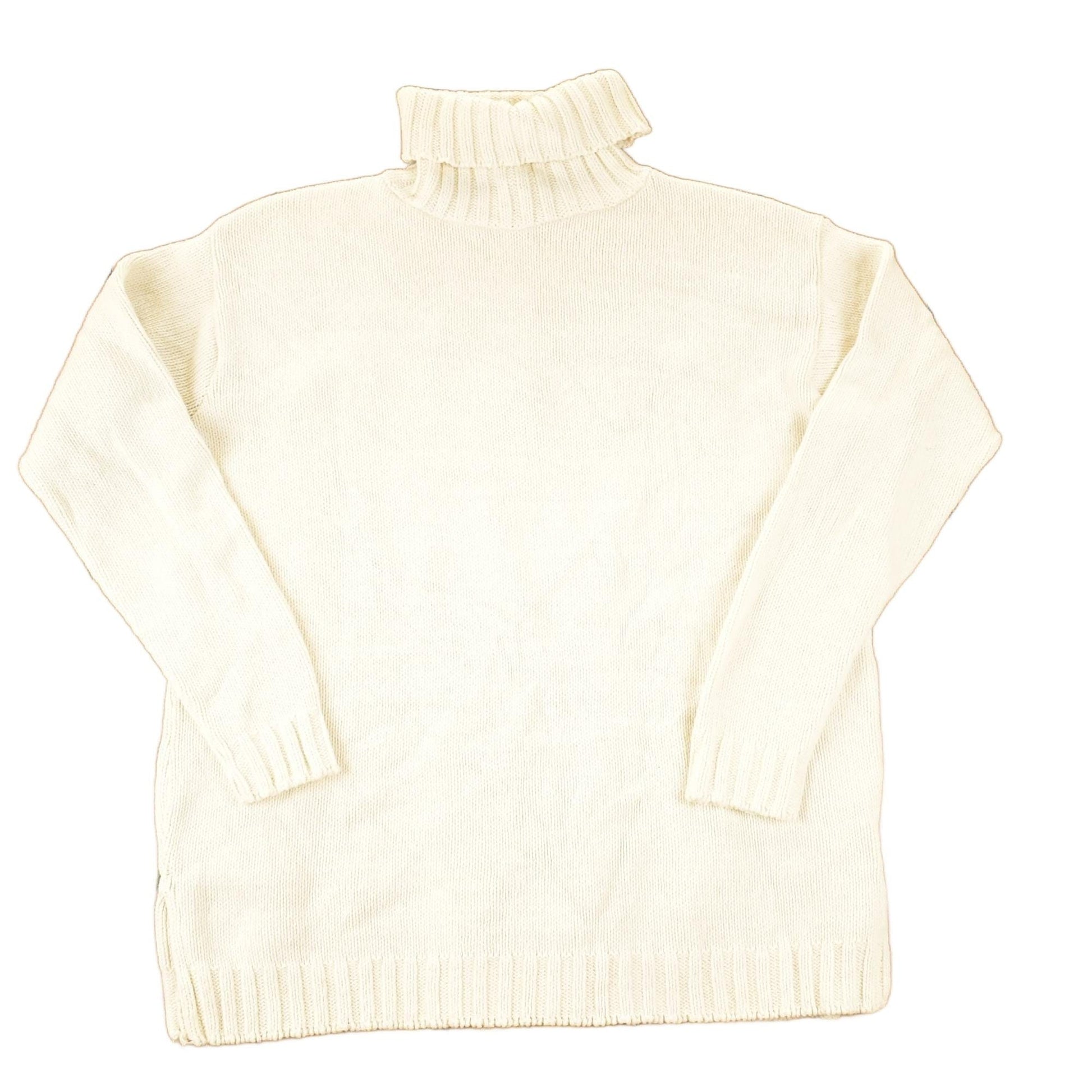 Vintage 1990s Chava Knit Turtleneck Sweater Men's L from propervintagecanada