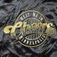 Vintage 1990s Cheers Boston Embroidered Satin Bomber Jacket Men's Large from propervintagecanada