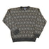 Vintage 1990s Chereskin Abstract Knit Sweater Men&