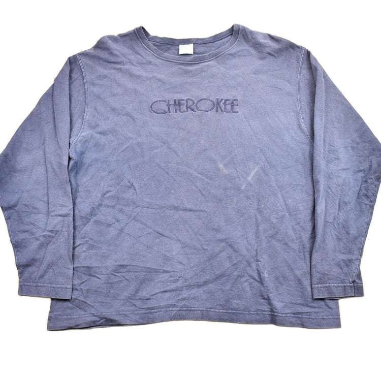 Vintage 1990s Cherokee Clothing Long Sleeve T-Shirt Men's Large from propervintagecanada