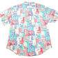 Vintage 1990s Cherokee Floral Patchwork Button Up Shirt Men's XL from propervintagecanada