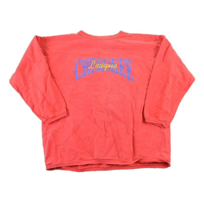 Vintage 1990s Cherokee League Crewneck Sweatshirt Made In USA Men's XL from propervintagecanada