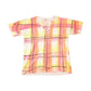 Vintage 1990s Cherokee Neon Plaid Souvenir T-Shirt Men's L from propervintagecanada