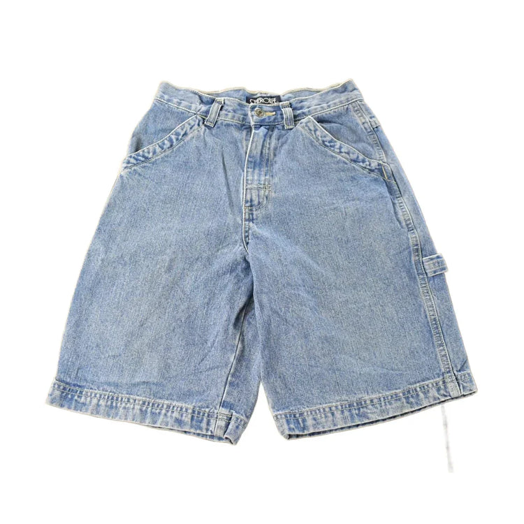 Vintage 1990s Cherokee Relaxed Fit Denim Carpenter Jean Shorts Women's 24 from propervintagecanada