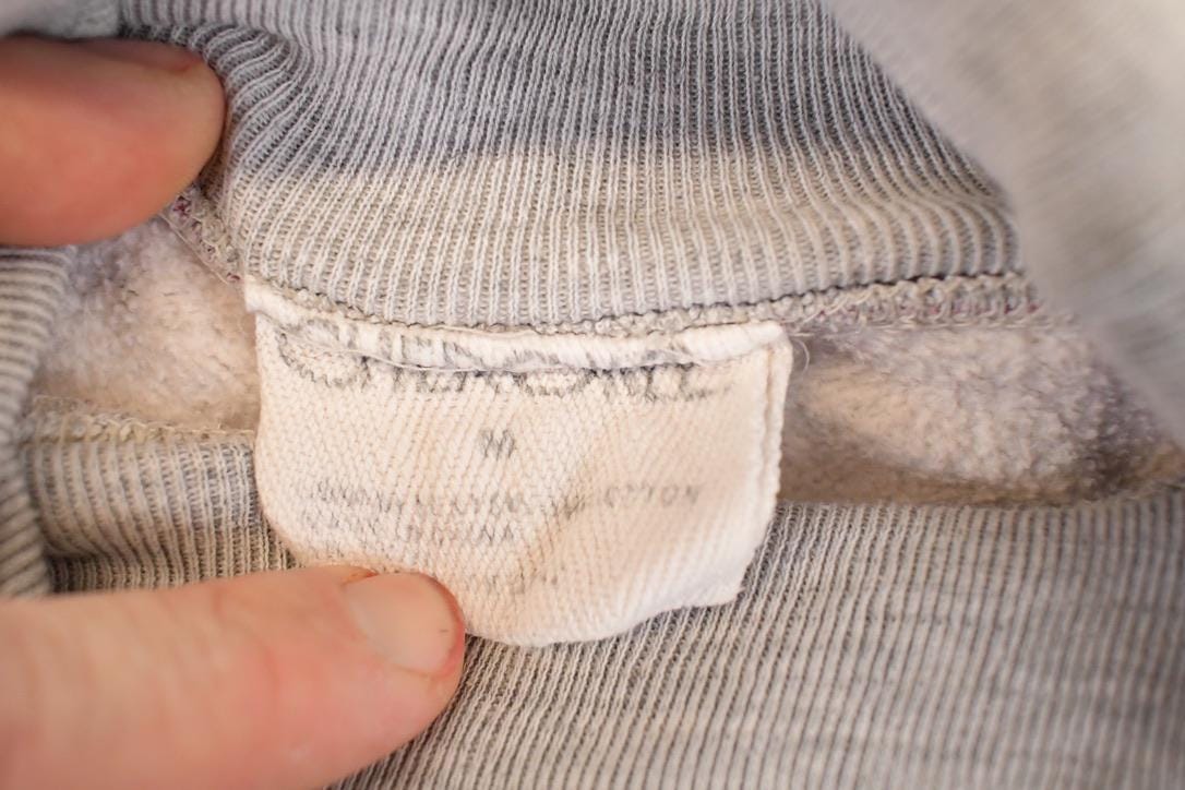 Vintage 1990s Cherokee Striped Graphic Print Turtleneck Sweatshirt Mens M from propervintagecanada