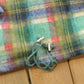 Vintage 1990s Cherrys Plaid Quarter Zip Fleece Sweater Men's S from propervintagecanada