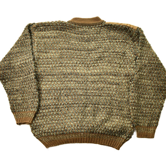 Vintage 1990s Chia Knitted Crewneck Sweater Men's Medium from propervintagecanada