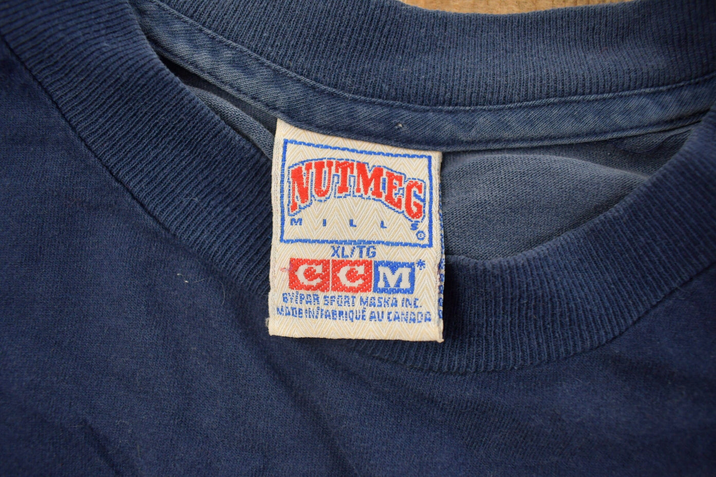 Vintage 1990s Chicago Bears CCM NFL Locker Room Graphic T-Shirt Men's XL