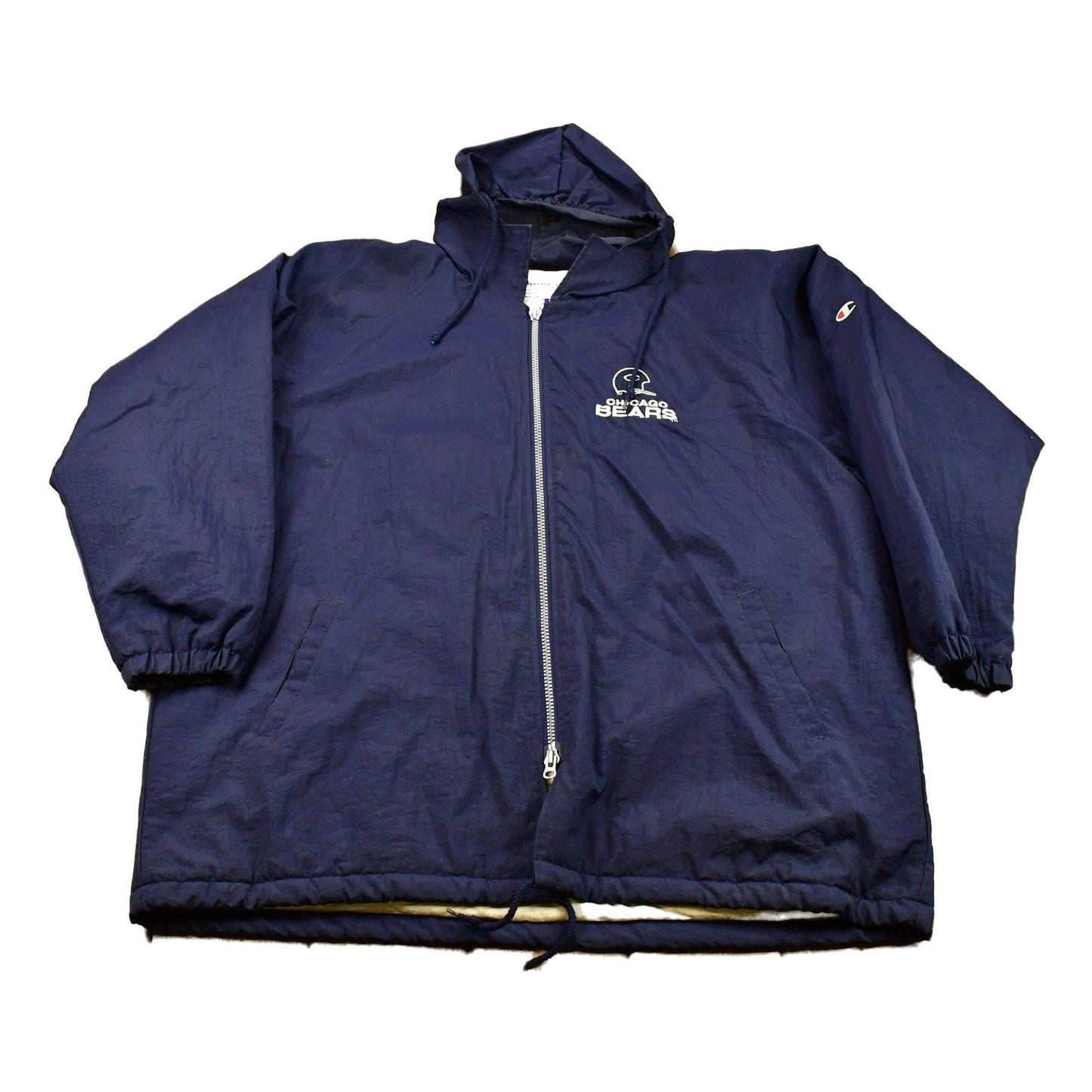 Vintage 1990s Chicago Bears Champion Full Zip Jacket Men's XL