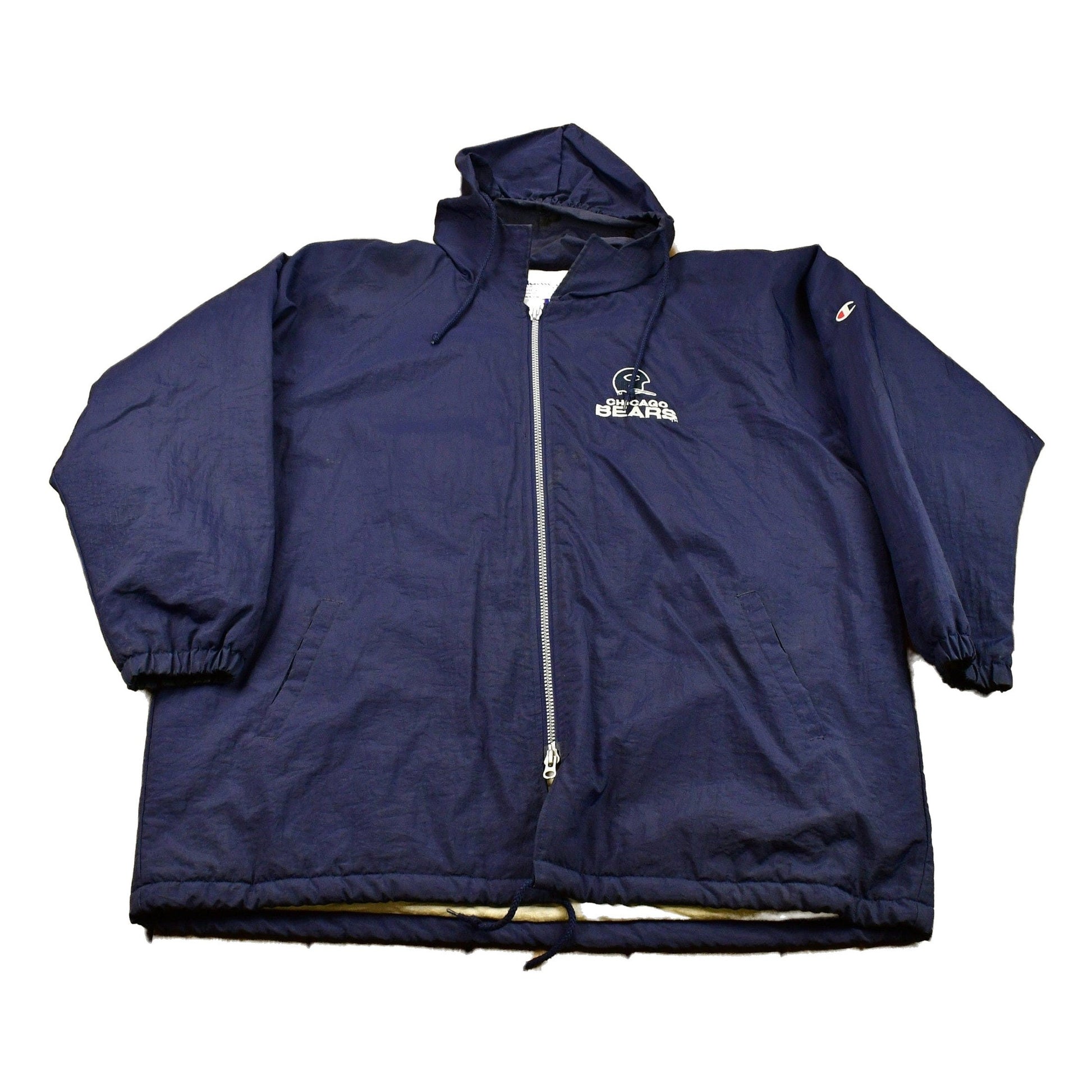 Vintage 1990s Chicago Bears Champion Full Zip Jacket Men's XL