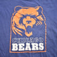 Vintage 1990s Chicago bears NFL Graphic T-Shirt Men's Medium