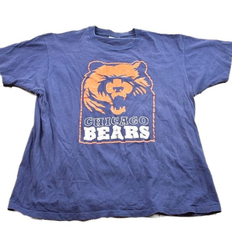 Vintage 1990s Chicago bears NFL Graphic T-Shirt Men's Medium