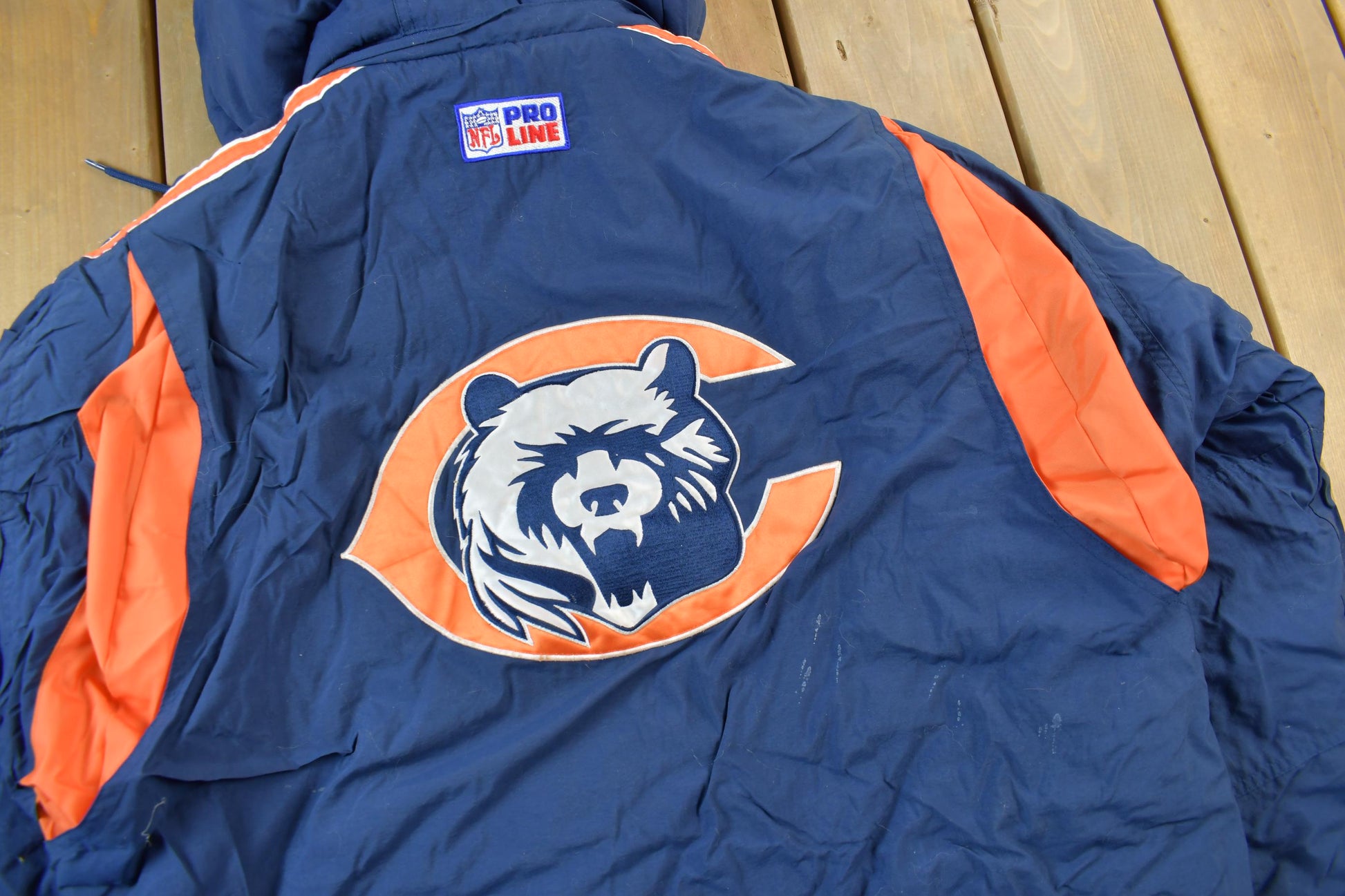 Vintage 1990s Chicago Bears NFL Pro Line Starter Jacket Men's Large from propervintagecanada