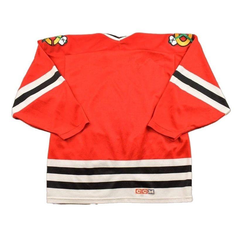 Vintage 1990s Chicago Blackhawks CCM NHL Hockey Jersey Men's Medium from propervintagecanada