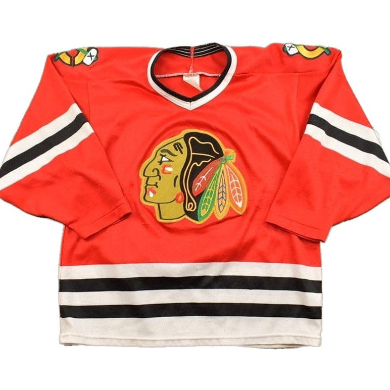 Vintage 1990s Chicago Blackhawks CCM NHL Hockey Jersey Men's Medium from propervintagecanada