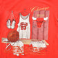 Vintage 1990s Chicago Bulls NBA Embroidered T-Shirt Men's Large from propervintagecanada