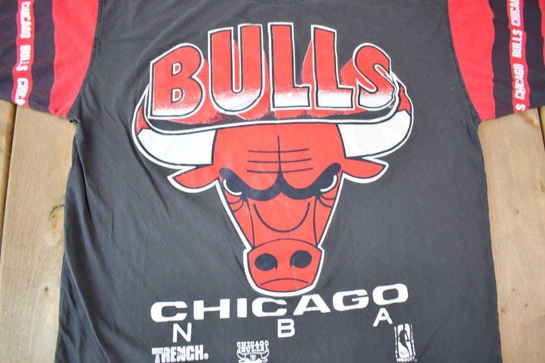 Vintage 1990s Chicago Bulls NBA Graphic T-Shirt / NBA Basketball / 90s Streetwear / Sportswear / Bulls Tee from propervintagecanada