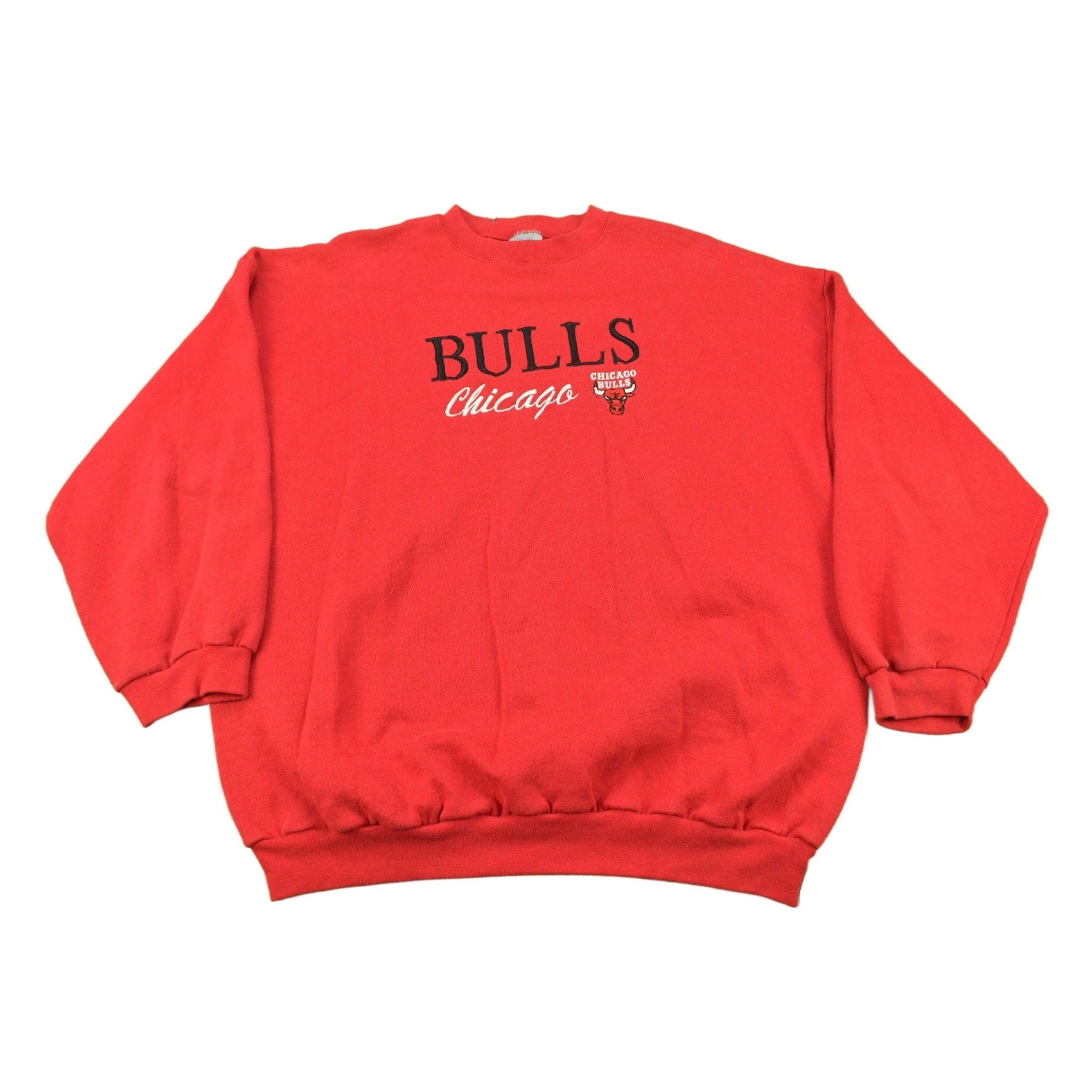 Vintage 1990s Chicago Bulls NBA Logo 7 Heavyweight Crewneck Sweatshirt Men's Large from propervintagecanada