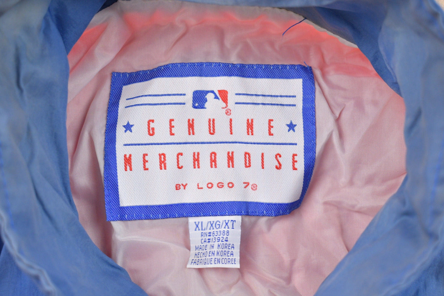 Vintage 1990s Chicago Cubs MLB Embroidered Logo Windbreaker Jacket Men's XL from propervintagecanada