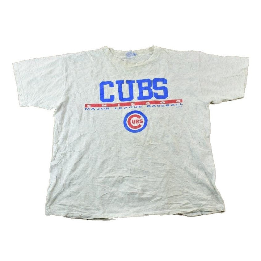 Vintage 1990s Chicago Cubs MLB Graphic T-Shirt Men's XL from propervintagecanada