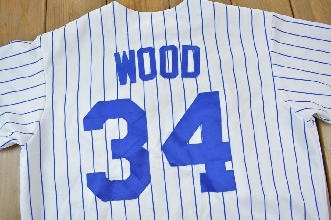 Vintage 1990s Chicago Cubs Wood MLB Majestic Baseball Jersey Men's XL from propervintagecanada