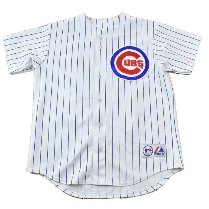 Vintage 1990s Chicago Cubs Wood MLB Majestic Baseball Jersey Men's XL from propervintagecanada