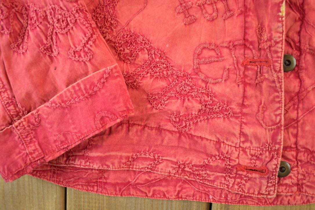 Vintage 1990s Chicos Design Love Embroidered Button Up Western Style Shirt Women's S from propervintagecanada