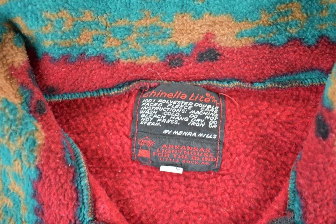 Vintage 1990s Chinella Lite Fleece Outdoorsman Sweater Men's XL from propervintagecanada