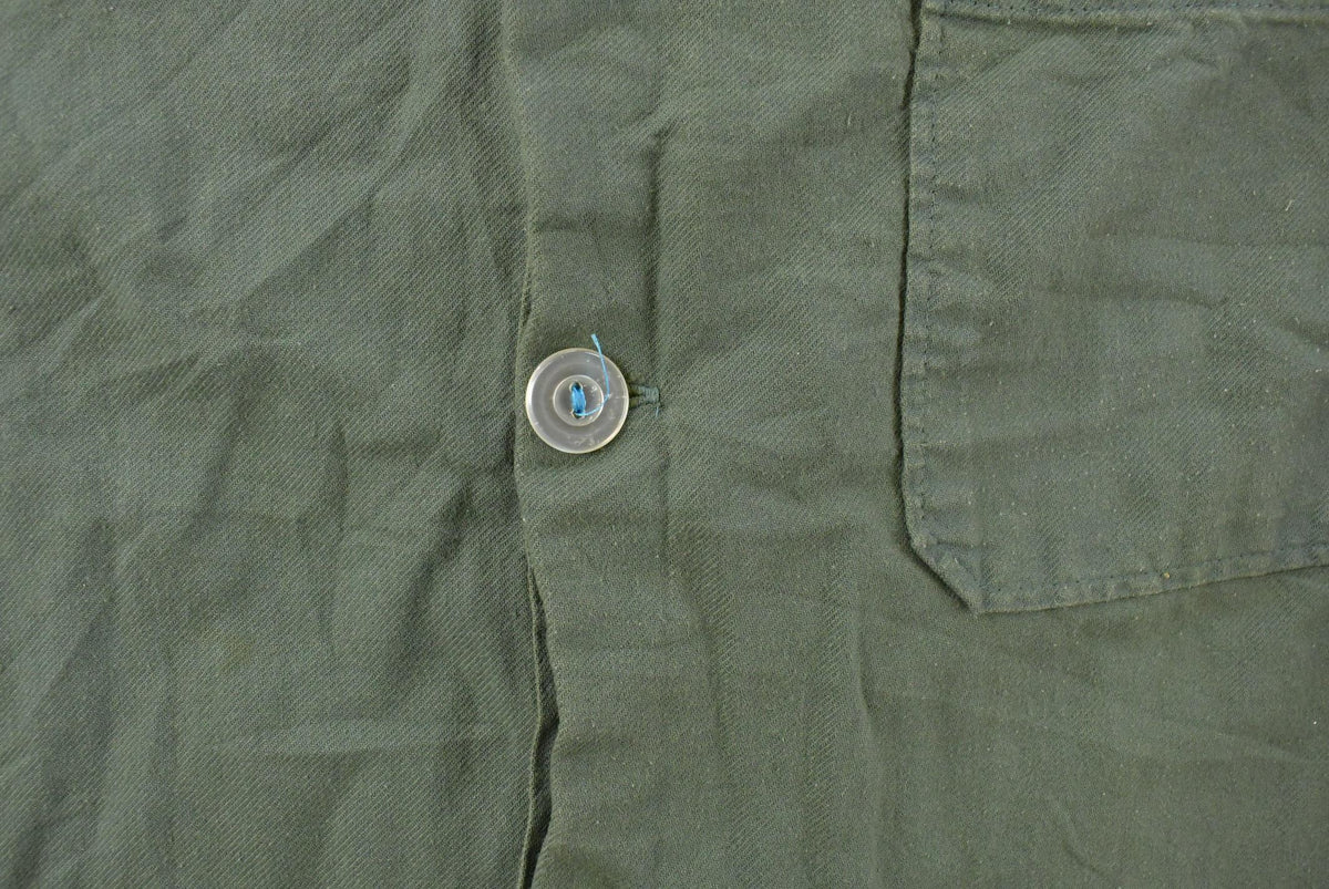Vintage 1990s Chore Style Button Up Shirt Men's Large from propervintagecanada