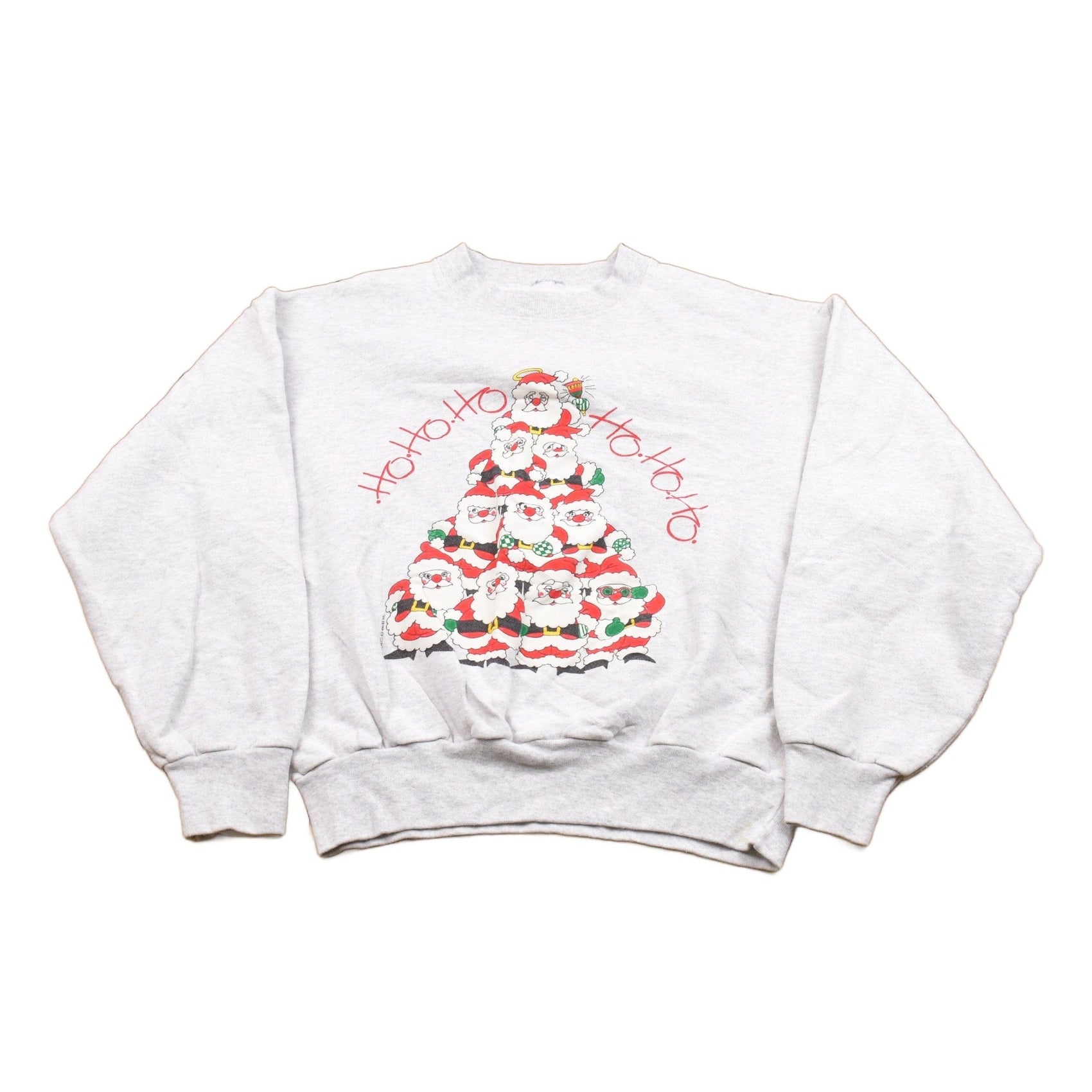 Vintage 1990s Christmas Santa Crewneck Sweatshirt Women's S from propervintagecanada
