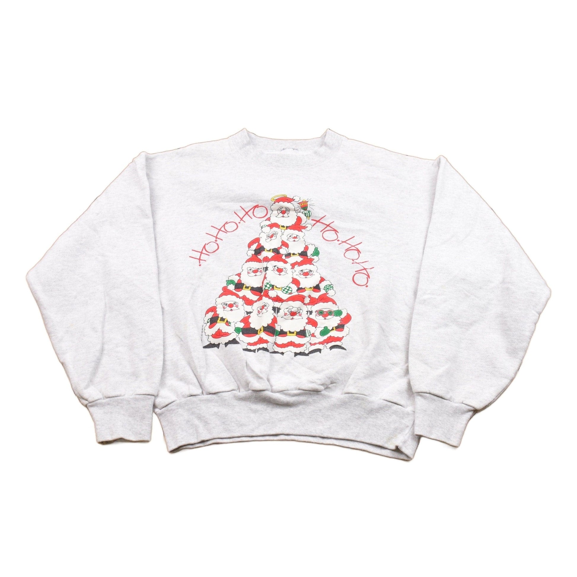Vintage 1990s Christmas Santa Crewneck Sweatshirt Women's S from propervintagecanada