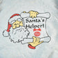 Vintage 1990s Christmas Santa Helper Crewneck Sweatshirt Men's Small from propervintagecanada