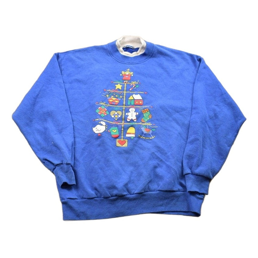 Vintage 1990s Christmas Sweater Men's Small from propervintagecanada
