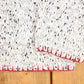 Vintage 1990s Christopher And Banks Hand Embroidered American Flag Chunky Knit Crewneck Sweater Mens M from propervintagecanada