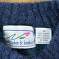 Vintage 1990s Christopher And Banks Mohair Knit Plaid Crewneck Sweater Women's M-L from propervintagecanada